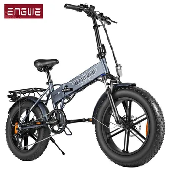 ENGWE EP-2 500W 20 inch cu Anvelope de Grăsime Rabatabile Electric Biciclete de Munte, Plajă, Zăpadă Bicicleta pentru Adulti din Aluminiu Scuter Electric cu 7 trepte