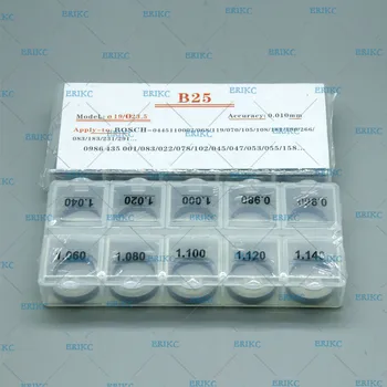 ERIKC 50PCS de Reglare Shim B25 Common Rail Injector de Reglare Shim B25 Garnitura de Spălare B25 Dimensiune: 0.96 mm-1.14 mm