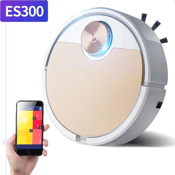 ES300 Aspirator Robot Telefon Mobil APP Control de la Distanță HouseholdAutomatic Îndepărtarea Prafului și Sterilizare Inteligent Sweeper