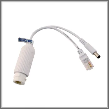 ESCAM POE S2 plitter Cablu 10/100M IEEE802.3at POE pentru camere IP HD Sercurity Accesorii CCTV