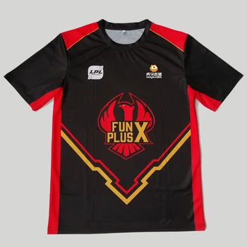 Esport Tricouri FPX Nume Personalizate Tricouri Doinb Tian Calitate de Top LOL, CSGO FunPlusPhoenix Fan Uniformă Bărbați Femei Tricou Homme