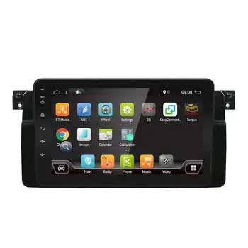 Eunavi 1 Din Android Auto multimedia player pentru BMW E46 M3 318i 320i 325i Radio Stereo GPS Navagation ecran Tactil de nici un dvd de 8