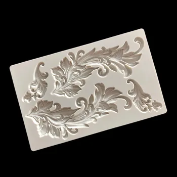 Europa Retro-relief Mucegai Silicon Lut Ceramică 3D Panou de Perete de Lut Polimer de Modelare Gel de Siliciu DIY Tort Trim Decor de Artă Ceramică