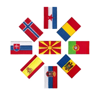 Europa Slovacia Slovenia România Scoția Spania, Suedia, Țara Galilor Indonezia Elveția, Rusia, Polonia Vatican Steag Brodat Patche