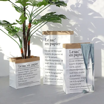 Europa Stil Multi Pictura Hârtie Kraft Podea de Plante Bonsai cu Flori de Hârtie Decorative Vaza de Depozitare Acasă Decor Accesorii ZM827