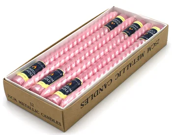 Europene Tijă Lungă de Artă Parafina Wax Stick în formă de Filet Lumânare Multi-color Nunta Petrecere fără Fum de Lumanare