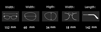 EV Supradimensionate Jumătate-Marginea de Metal de Afaceri Ochelari Rame 60-18-142mm Bărbați Optică de Mare Cadru Pentru Miopie obiectiv Oculos De Grau EV1456