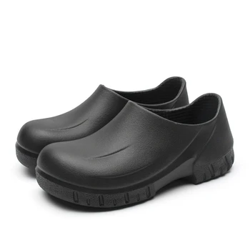 EVA de Înaltă Calitate Chef Pantofi anti-alunecare rezistent la apa, rezistente la Ulei Rezistent la Pantofi de Lucru Pentru Hotel Bucătărie Fabrica de produse Alimentare Și Atelier