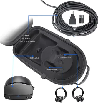 EVA Greu Rucsac Hangbag pentru Oculus Rift S de Realitate Virtuală de Călătorie Portabil Ochelari VR Proteja Caz Sac Impermeabil Cutie de Depozitare