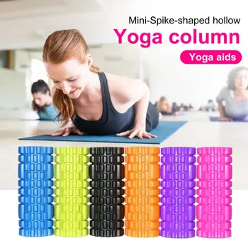 EVA Mini Gol Vârf în formă de Yoga Coloana Gol Spuma Arbore Echilibru Stick Pilates Yoga Arborelui Textura Musculare Rola de Spuma