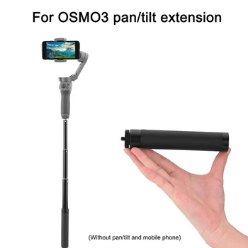 Extensia Stick Tijă de Polul Scalabile Suport pentru DJI OSMO Mobil 3 Gimbal Camera de Acțiune KQS8