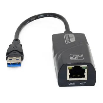 Extern Free Disk USB 3.0 Gigabit LAN USB la RJ45 NIC RTL8153 Chip Upgrade de Viteza de Conectare la Rețea