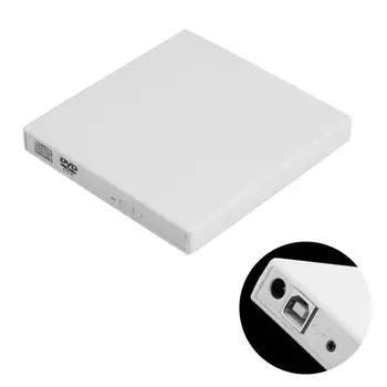Extern USB 2.0 Regiune Gratuit DVD-Writer Slim CD-ROM RW Combo Jucător Conduce