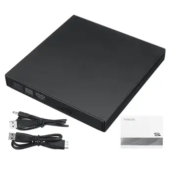 Extern USB 3.0 DVD de Mare Viteză RW CD-Writer Slim Carbon Cereale Disk Writer Reader Player Pentru PC de Unitate Optica de Laptop