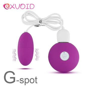 EXVOID 20 de Modul de la Distanță Ou Vibratoare Jucarii Sexuale pentru Femei Vibratoare Sari Ou USB Reîncărcabilă Clitoridian G Stimulato Glonț Vibratoare