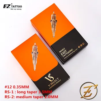 EZ V-Selectați Cartușul de Tatuaj Ace #12 0,35 mm Round Shader Cartuș de Unică folosință Ace pentru Masina de Tatuaj Pen Mânere 20buc/Cutie