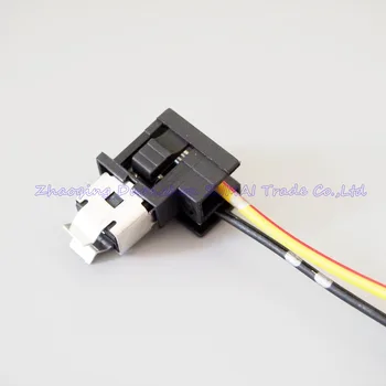 Eșantion,2 buc H1 H3 lampa titularul conector cu cablu pentru Auto capul lampa H1, H3,nu include lampa
