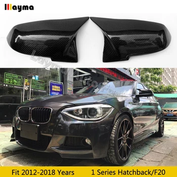 F20 Fibra de Carbon acoperire Oglinda Pentru BMW Seria 1 Hatchback 116i 118i 120i 125i M135i M140i 2012 - 2018 anul Mașină oglinda din spate capac
