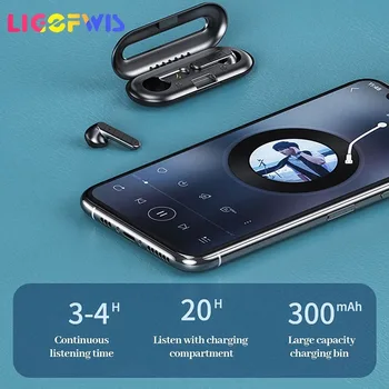 F6 Ultra-Subțire de Încărcare a Compartimentului Mini Compact În Ureche Căști TWS 5.1 Wireless Bluetooth pentru Căști