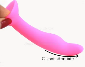 FAAK ieftine fluorescente silicon anal plug vibrator mini dop de fund sex anal produse G spot stimula masturbator de aspirație sex-shop
