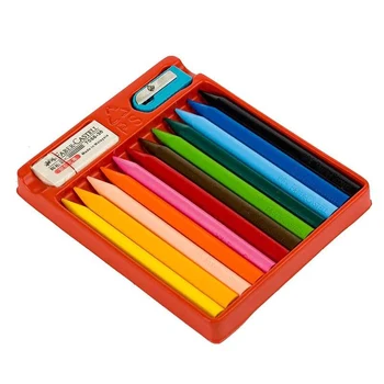 Faber-Castell freacă gras solid triunghi 12/18/24 culoare pentru elev de birou rechizite de desen design creioane colorate