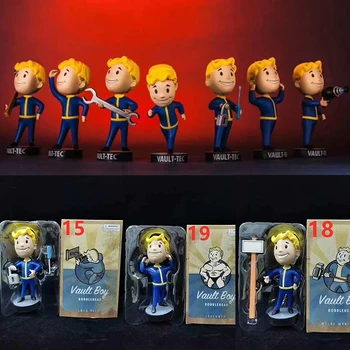 Fallout Vault Boy Bobble Cap Papusa PVC figurina Jucarie Jocuri Figurine Copii Adulți Modelul de Colectare Papusa Cadouri T30