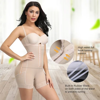 FeelinGirl Faja Reductoras Colombianas Post Chirurgie Femei Subțire Brâul Corpului Body Shaper Fund De Ridicare Shapewear De Modelare Centura