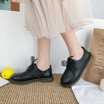 Femei Adidași Dantela-up Piele cu toc mic grils dragoste inima pantofi anti-alunecare Doamnelor Oxford Pantofi Casual B62-26 MB