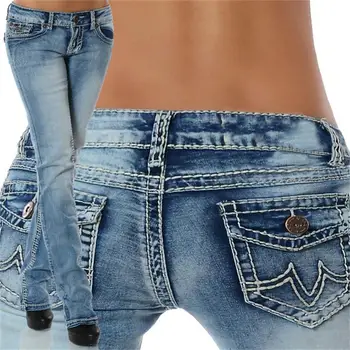 Femei Blugi De Înaltă Waisted Skinny Direct Elastic Pantaloni Streetwear Doamnelor Gaura Spălat Bandaj Denim Pantaloni De Creion Pantaloni 2021