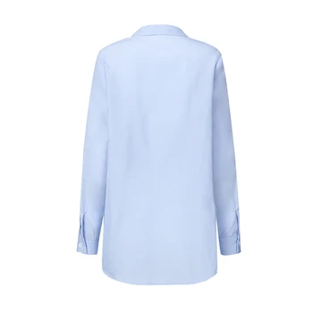 Femei Bluza Si Tricou de Vara de Toamna Elegante, Sexy Bandaj Birou Lung Blusas Mujer De Moda 2020 Vintage Plus Dimensiune Topuri Largi
