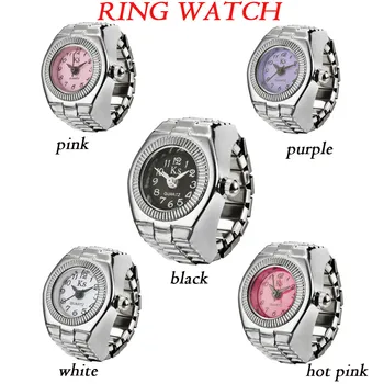 Femei brățară ceas moda clasic dial cuarț ceas analogic creative oțel rece elastic cuarț inel branduri de ceasuri pentru femei