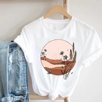 Femei Casual 90 de Desene animate de Albine Drăguț de Vară de Primăvară Doamnelor Fata de Moda Haine de Imprimare Tricou Femei Tee Top Graphic T-shirt