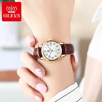 Femei ceas de mână cuarț ceas ultra-subțire brățară moda doamnelor elegante femei din piele negru/alb/galben/albastru ceas de sex feminin