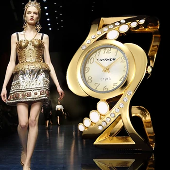 Femei Cuarț Ceasuri Brățară De Cristal Accesorii De Lux Încheietura Ceas Din Oțel Inoxidabil Moda Curea Ceas Montre Femme Horloge
