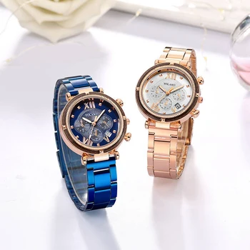 Femei de moda din Oțel Inoxidabil Ceasuri de Lux de Afaceri Analog Ceasuri Sport High-end Branduri Sunt Afaceri Doamnelor Ceasuri