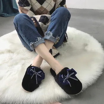 Femei Frumoase papuci de Casa Papuci de casa Pantofi Cald Iarna