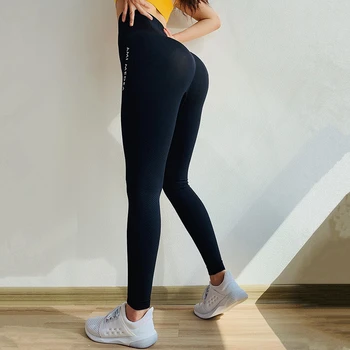 Femei Fără Sudură Sport Jambiere Talie Mare Hip Ridicare Yoga Pant Relief Sală De Gimnastică Antrenament De Fitness De Funcționare Dresuri Pantaloni Femme