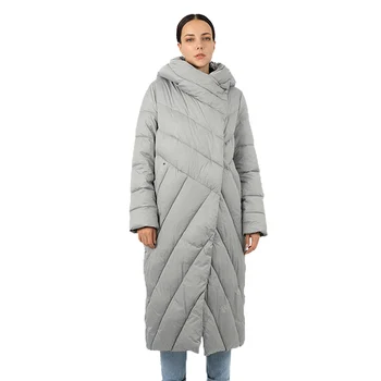 Femei lung jos jacheta parka Gâscă uza cu capota matlasate strat de sex feminin, plus dimensiune Montcler haine de Bumbac Canada 2020 19-091