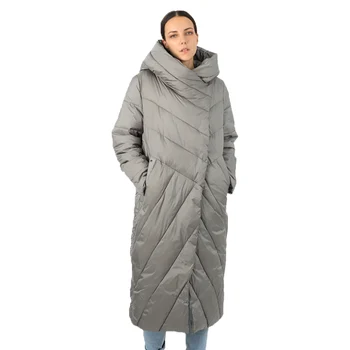 Femei lung jos jacheta parka Gâscă uza cu capota matlasate strat de sex feminin, plus dimensiune Montcler haine de Bumbac Canada 2020 19-091