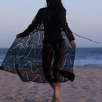 Femei Lungă Croșetat Plaja Acoperi Halat de Plage de costume de Baie de Acoperire-up Saida de Praia gol afară de plajă, îmbrăcăminte de croșetat