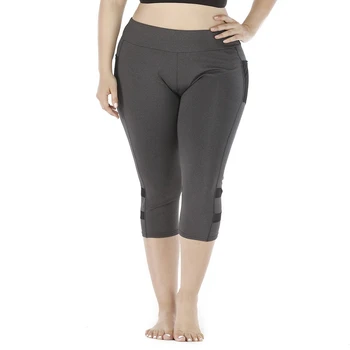 Femei pantaloni de Trening Mare Dimensiune Pantaloni de Yoga Sport Femei Dresuri Plus Dimensiune Fitness Jambiere Mișcare Purta Pantaloni Sport Pantaloni 5XL YJ135
