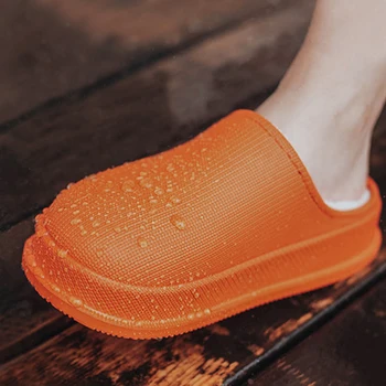 Femei Slip Pe De Pluș Papuci Doamnelor Platforma Impermeabil Din Pvc Papuci De Sex Feminin În Aer Liber, Moda Pantofi Pentru Femeie Încălțăminte De Culoare Solidă
