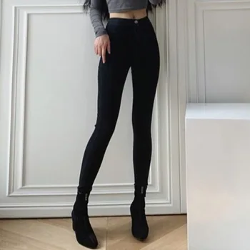 Femei Stretch Slim Jeans Skinny cu Talie Înaltă Femeie din Denim Creion Pantaloni Femei Pantaloni Plus Dimensiune Primavara Toamna jean femme