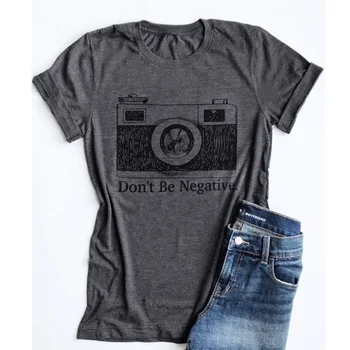 Femei t-shirt graphic teuri de moda scrisoare să ia o plimbare pe partea sălbatică tipărite de imprimare tricou femei tee tricou topuri