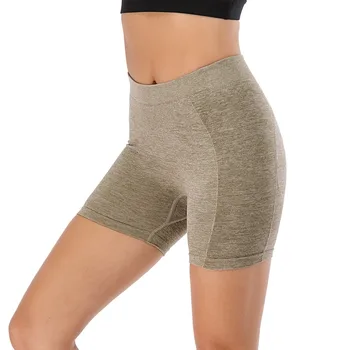 Femei Talie Mare Burtica Control Antrenament Yoga pantaloni Scurți fără sudură Atletic Biciclete pantaloni Scurți Respirabil Slim Stretch sala de Sport Colanti