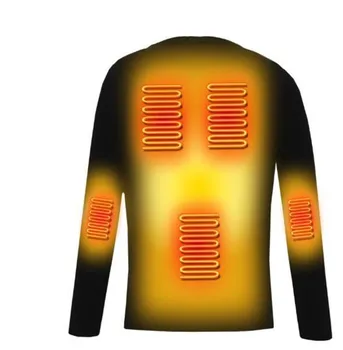 Femei Tricou Încălzit Încălzit Pantaloni Motociclete Electrice de Încălzire Haine Incalzite Lenjerie de corp Termice de Încălzire Set Tricou Drumeții
