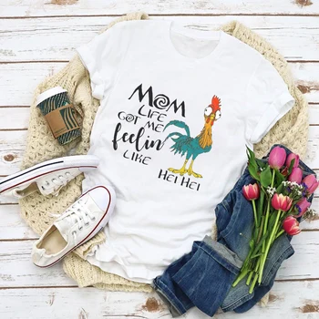 Femeile Grafic Mama Urs Florale Scrisoare Mamei Moda De Vara Tricou Topuri Haine Doamnă T-Shirt Femei Îmbrăcăminte Tricou Femei T Shirt