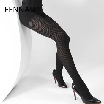 FENNASI Jacquard Carouri de dama Lady Dresuri Sexy Femei Chilot cu imprimeu Dungi Model de Chilot Sexy Femei Dresuri Negre