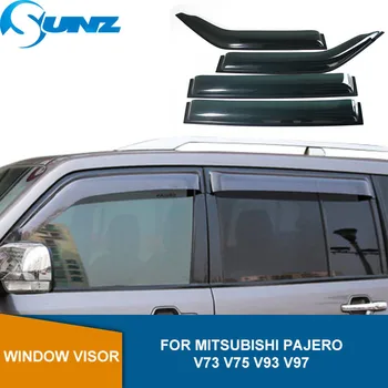 Fereastra Vizorului Pentru Mitsubishi Pajero Montero V73 V75 V93 V97 Vânt Scuturi Soare Ploaie Deflector Paznici Geam Lateral Deflector TOBE