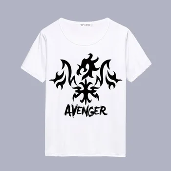 FGO Soarta mare Pentru Cosplay Tricou Sabie Ioana d ' Arc Print cu Maneci Scurte T-shirt Cămașă de Vară de Moda Guler Rotund Tee